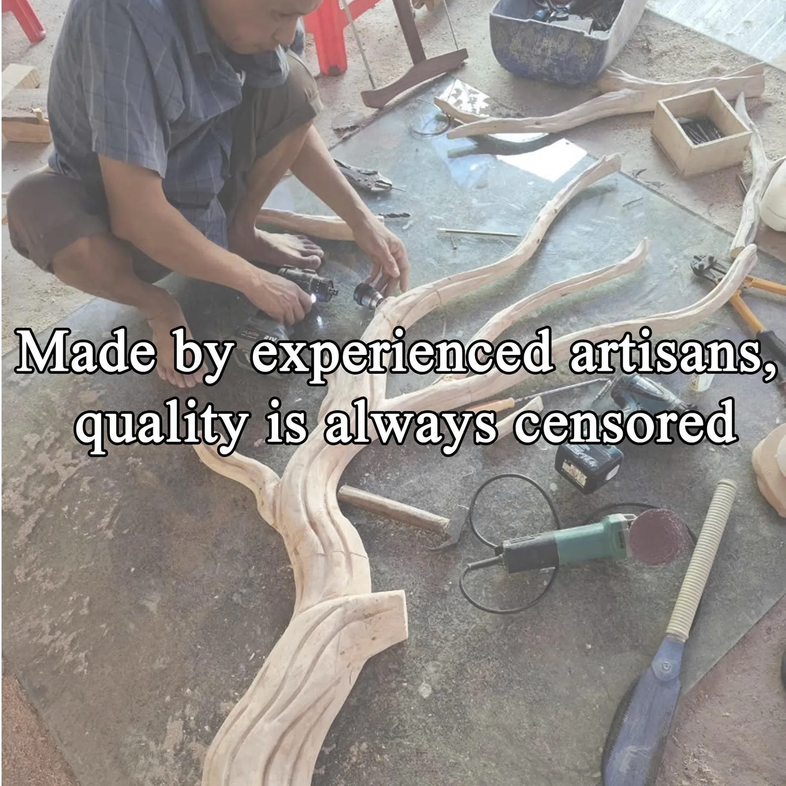 Sunflower Design Wooden Wall Bookshelf Floating Nursery Shelf - Image 8